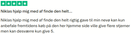 Nobullets 5 Stjerner Trustpilot