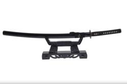 Skulptureret Træ stander til Samuraisværd