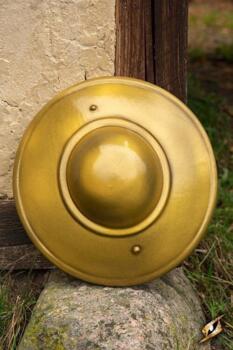 Fencing Buckler - S - Gold