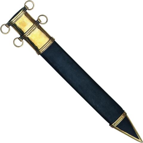 Romersk Legionær Gladius Sværd - Skede