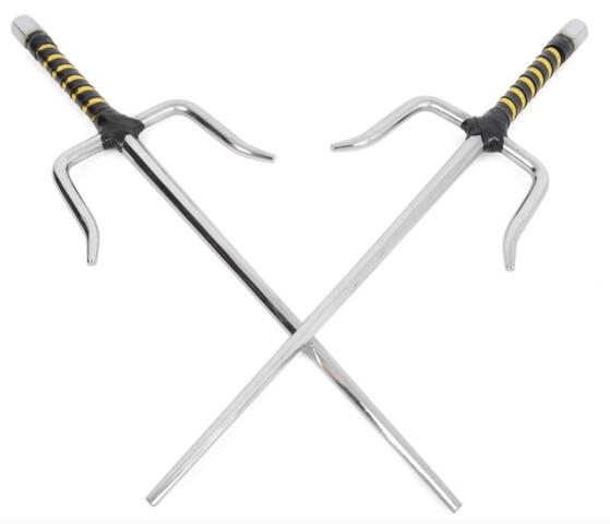 Octogonal Sai - Chrome