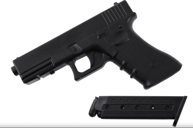 Attrap Pistol Med Magasin