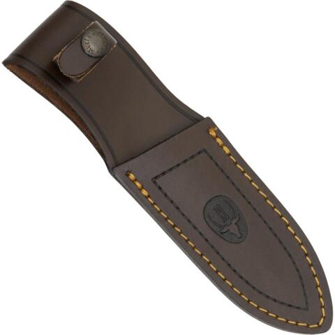 Muela, Messer Kniv, Sandeltræ - Læder Skede