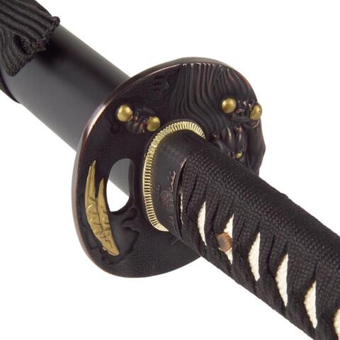 katana "Halvt Håndlavet" - Tsuba