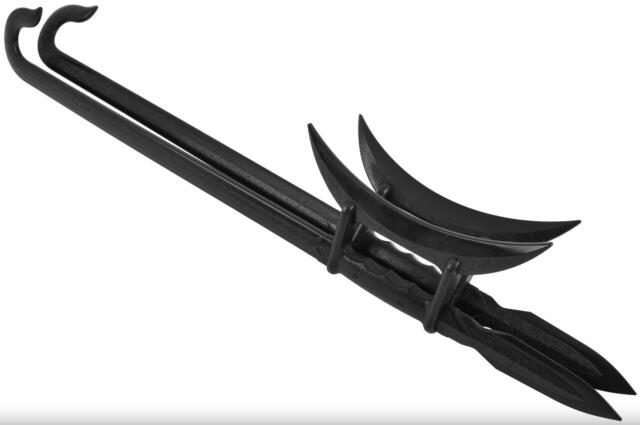 Polypropylen Twin Hook Sværd (Shuang Gou)