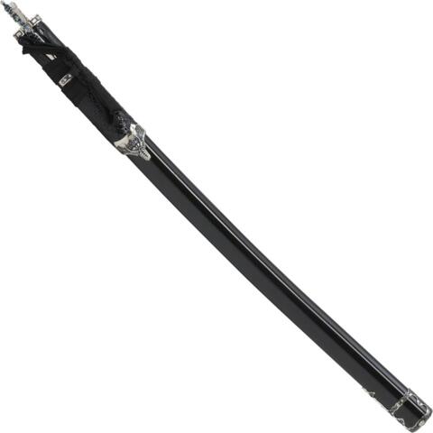 Sort Dekorativ Katana Saya