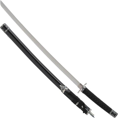 Sort Dekorativ Katana