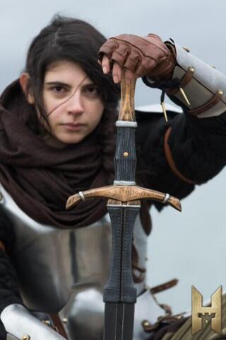 Bastard Sword Gold - 114 cm