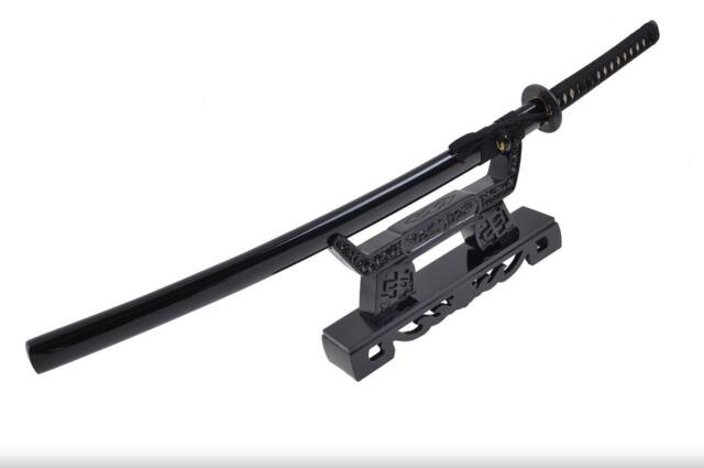 Skulptureret Træ stander til Samuraisværd