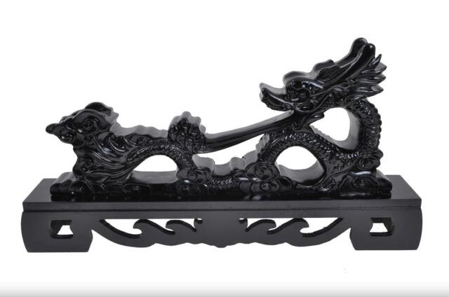 Drage Bordstander i Træ til Katana