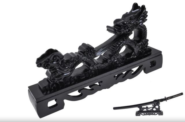 Drage Bordstander i Træ til Katana