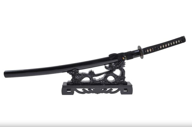 Drage Bordstander i Træ til Katana