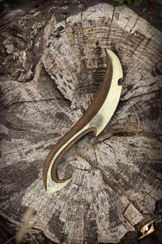 Dark Elven Throwing Knife - 22 cm