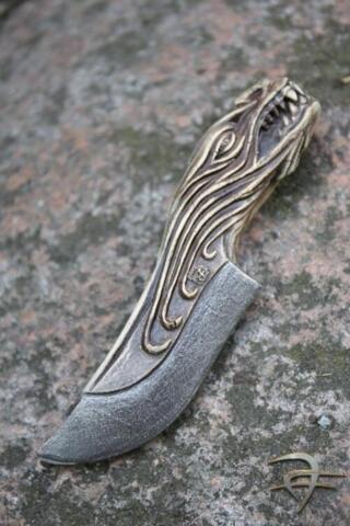 Dragon Dagger - 16,3 cm - Bone