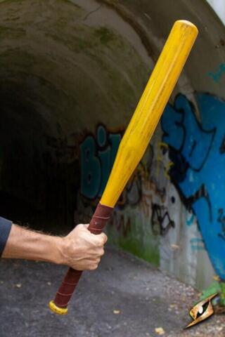 Baseball Bat - 80 cm - Yellow