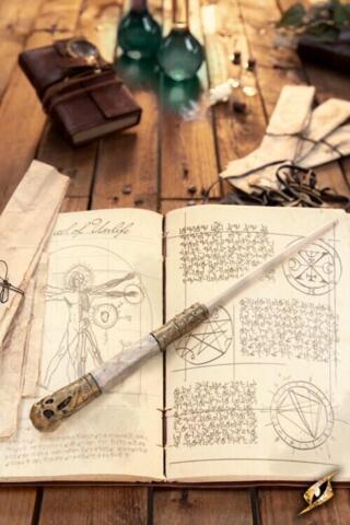 Necromancer - Wand - 33 cm - White