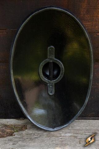 Black Auxillay Shield - Bagside