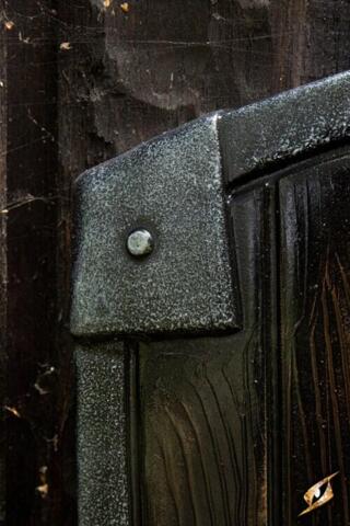 Templar Shield - White/Black