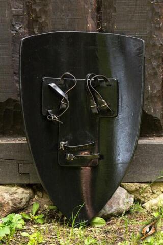 Templar Shield - White/Black - Bagside