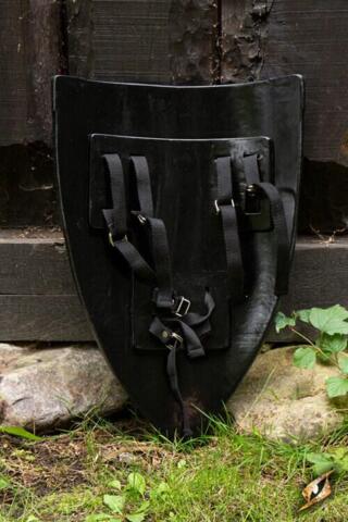 Crusader Shield - M - Wood/Steel - Bagside