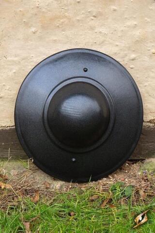 Fencing Buckler - S - Dark Metal