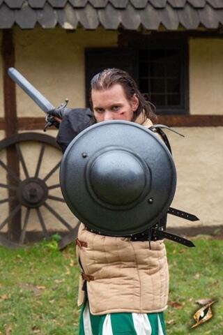 Fencing Buckler - S - Metal