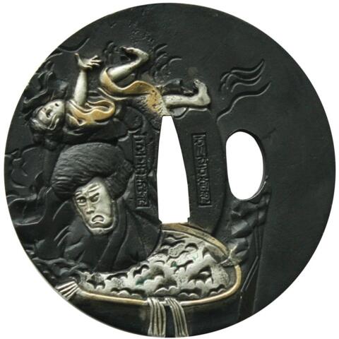 John Lee Goemon Katana - Tsuba