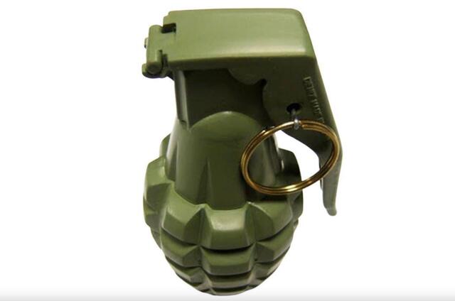 Attrap Håndgranat MK2, Metal