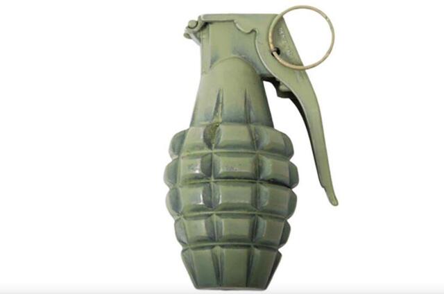 Attrap Håndgranat MK2, Metal