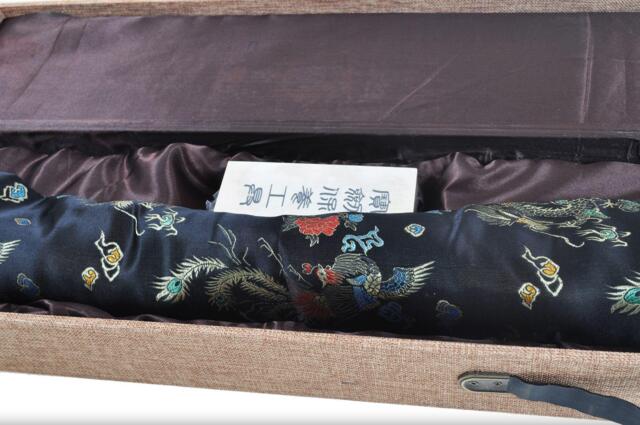 Katana Bushido Yamato, Damaskus Stål - Ægthedsbevis