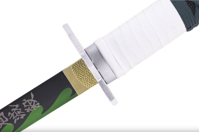 Demon Slayer Sanemi Katana - Tsuba, klinge