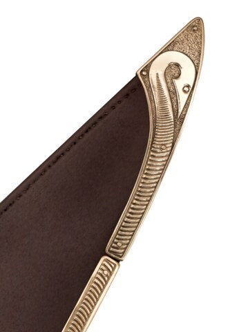 Cold Steel, Damascus Long Sax - Fittings På Skede