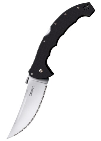 Cold Steel, Talwar Foldekniv, 5 1/2'', S35VN, Savtakket