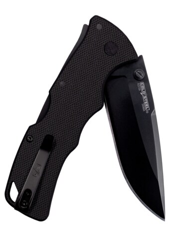 Cold Steel, Verdict Foldekniv, Spear Point, AUS 10A, Sort - Foldet