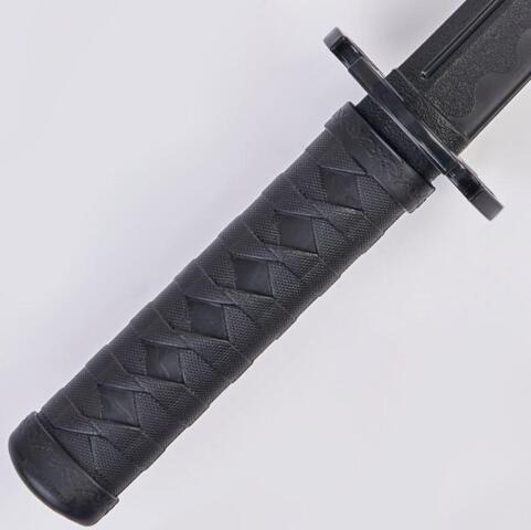 Attrap Wakizashi Sværd, Polypropylen - Greb