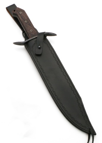 Windlass, Battlecry Bowie Kniv - Læder Skede