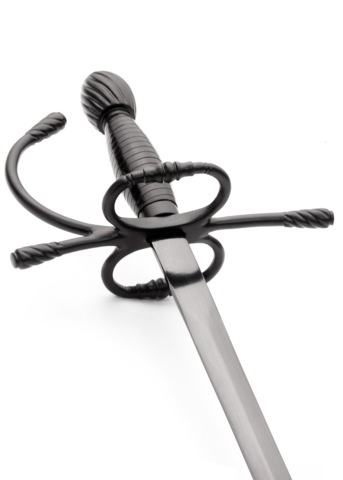 Windlass, Black Marauder Rapier - Parerstang