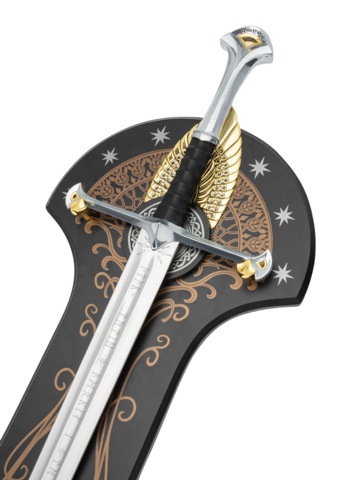 United Cutlery, Lord Of The Rings, Anduril Sværd, Museum Collection - Vægbeslag