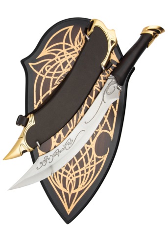 United Cutlery, Lord Of The Rings, Strider Elver Kniv - Vægbeslag