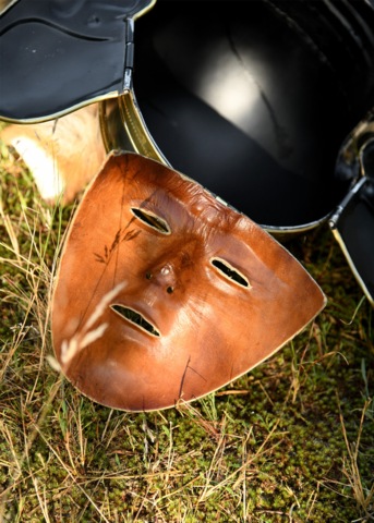 Battle Merchant, Imperial Gallic Face Hjelm, Jern - Inderside