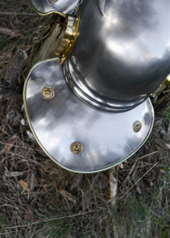 Battle Merchant, Roman Trooper Hjelm, Stål - Bagside