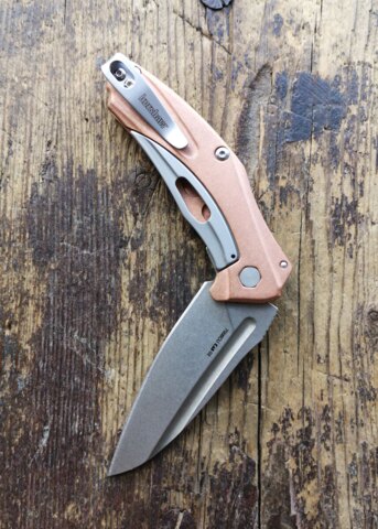 Kershaw, Natrix Foldekniv, Kobber