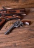 Funktionel, Replika Western Single Action Army Revolver .45 - Med Patroner