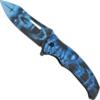 Foldekniv Nightmare Blue Skull