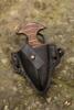 Push Dagger holder inkl. knife Black