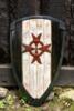 Templar Shield - White/Black
