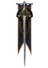 United Cutlery, Lord Of The Rings, Anduril Sværd, Museum Collection - Vægbeslag