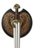 United Cutlery, Lord Of The Rings, Eomer's Sværd Guthwine - Vægbeslag