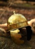 Battle Merchant, Coolus-D Roman Hjelm, Messing - Side