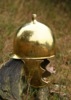 Ulfberth, Republican Montefortino helmet, Messing - Side